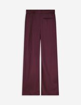 Hose - Metallic-Details - dunkellila