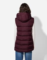 pikowana kamizelka - Regular Fit - ciemny lila