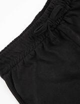 Pantaloni scurți - Aplicație în buclă - Negru