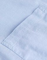 Bluza - Srajčni ovratnik - svetlo modra