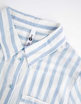 Palaidinė - Kišenė krūtinės srityje - sviesiai melynas