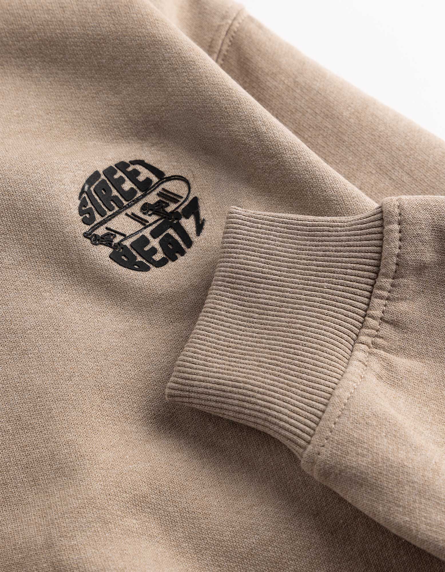 Sweatshirt - Oversized fit - Beige