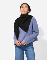 Trojc&iacute;p&yacute; &scaron;&aacute;tek - Jednobarevn&eacute; - cern&aacute;