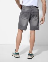 Dž&iacute;nsov&eacute; &scaron;ortky - Straight Fit - seda