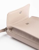 Borsa portacellulare - Similpelle - beige