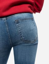 Džinsai - Platėjantys - melynas