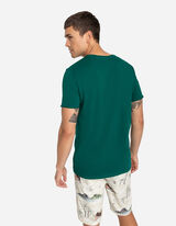 Felső - Pamut - s&ouml;t&eacute;tz&ouml;ld