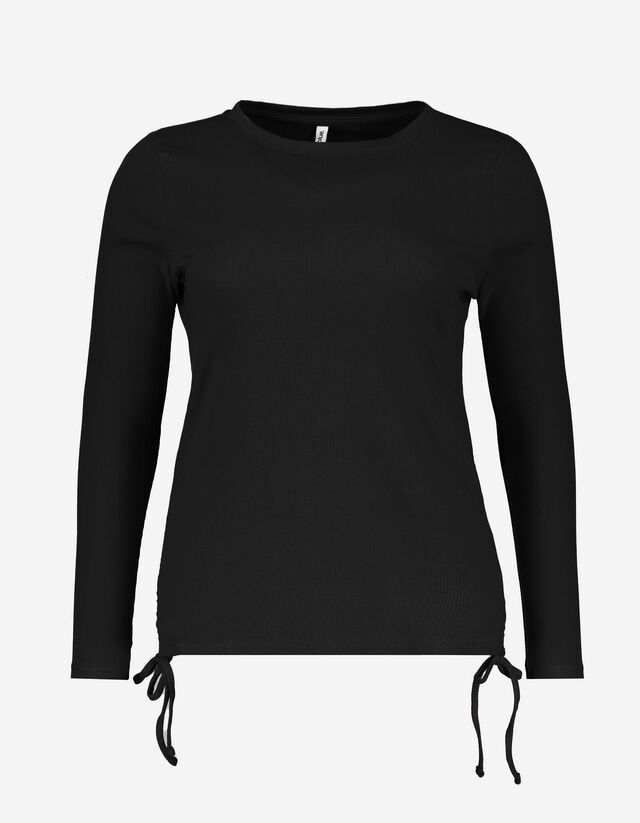 Damen Langarmshirt - Schnürung