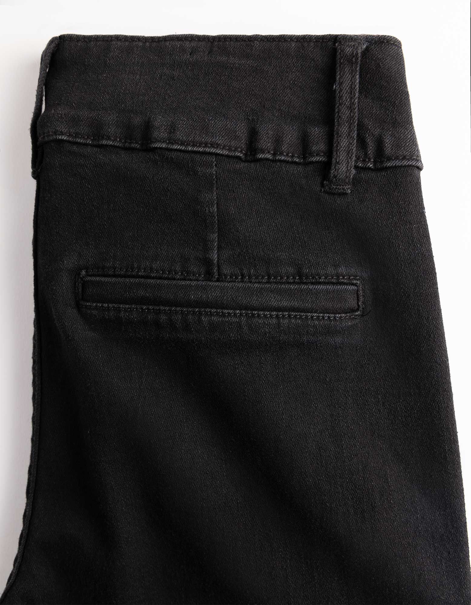 Jeans - Wide Fit - Schwarz