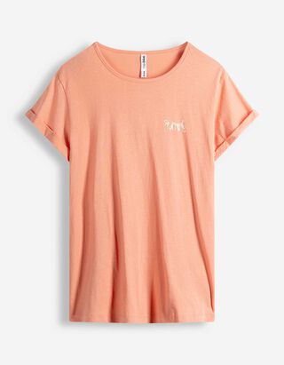 T-shirt - Impression avant - Orange