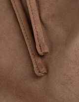 Szoknya - Egysz&iacute;nű - barna