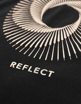 T-shirt - Druk z przodu - czarny