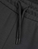 Set aus Kapuzenpullover und Hose - Color-Blocking - hellbraun