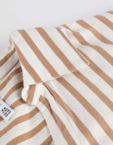 bluzka koszulowa - dekolt serafino - bez