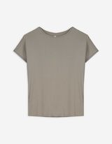 T-Shirt - Baumwoll-Mix - hellgrün