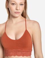 Fűző - Varratmentes - világos barna