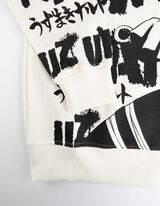 Kapucnis felső - Naruto - feher