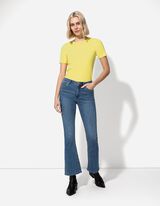 T-Shirt - einfarbig - hellgrün