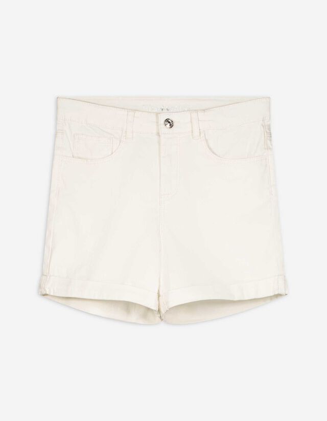 Short - Twill - blanc