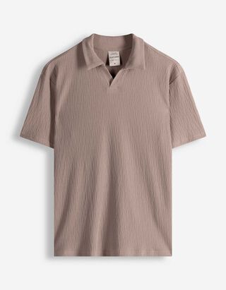 Polo - Relax Fit - marron clair