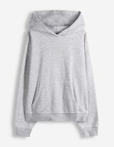 Mikina s kapuc&iacute; - N&aacute;pis - svetle &scaron;ed&aacute;