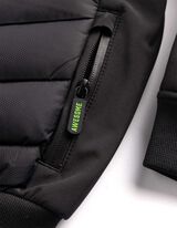 Softshell jas - Label - zwart