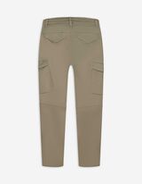 Cargo kalhoty - Poutka na opasek - hneda