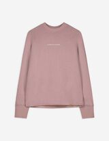 Felpa - Impronta sul retro - rosa