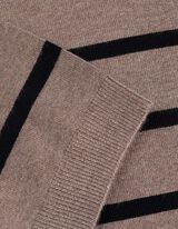 Pulóver - Viskózová zmes - tmavoseda