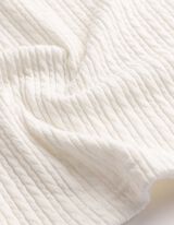 T-Shirt - einfarbig - Wei&szlig;