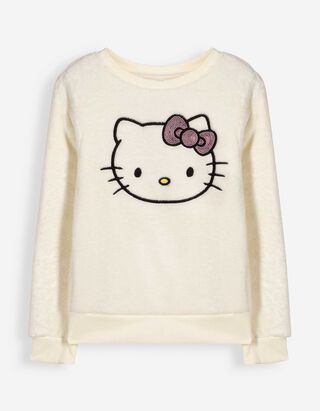 Sweatshirt - Hello Kitty - Off-White