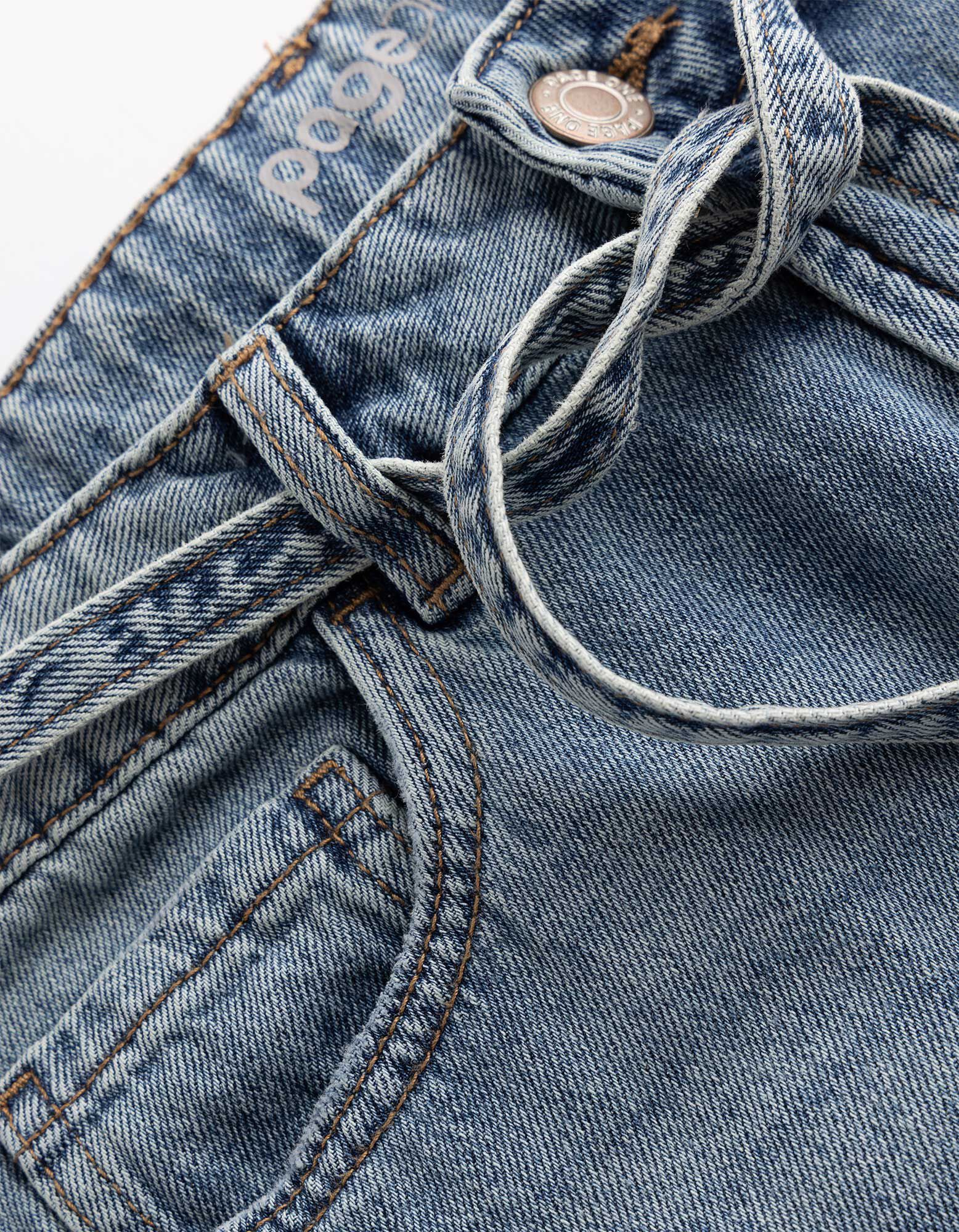 Jeans - Straight Fit - blau