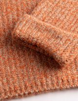 Pullover - &Auml;rmel mit fixiertem Aufschlag - Orange