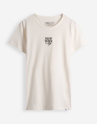 T-Shirt - Schriftzug - Off-White
