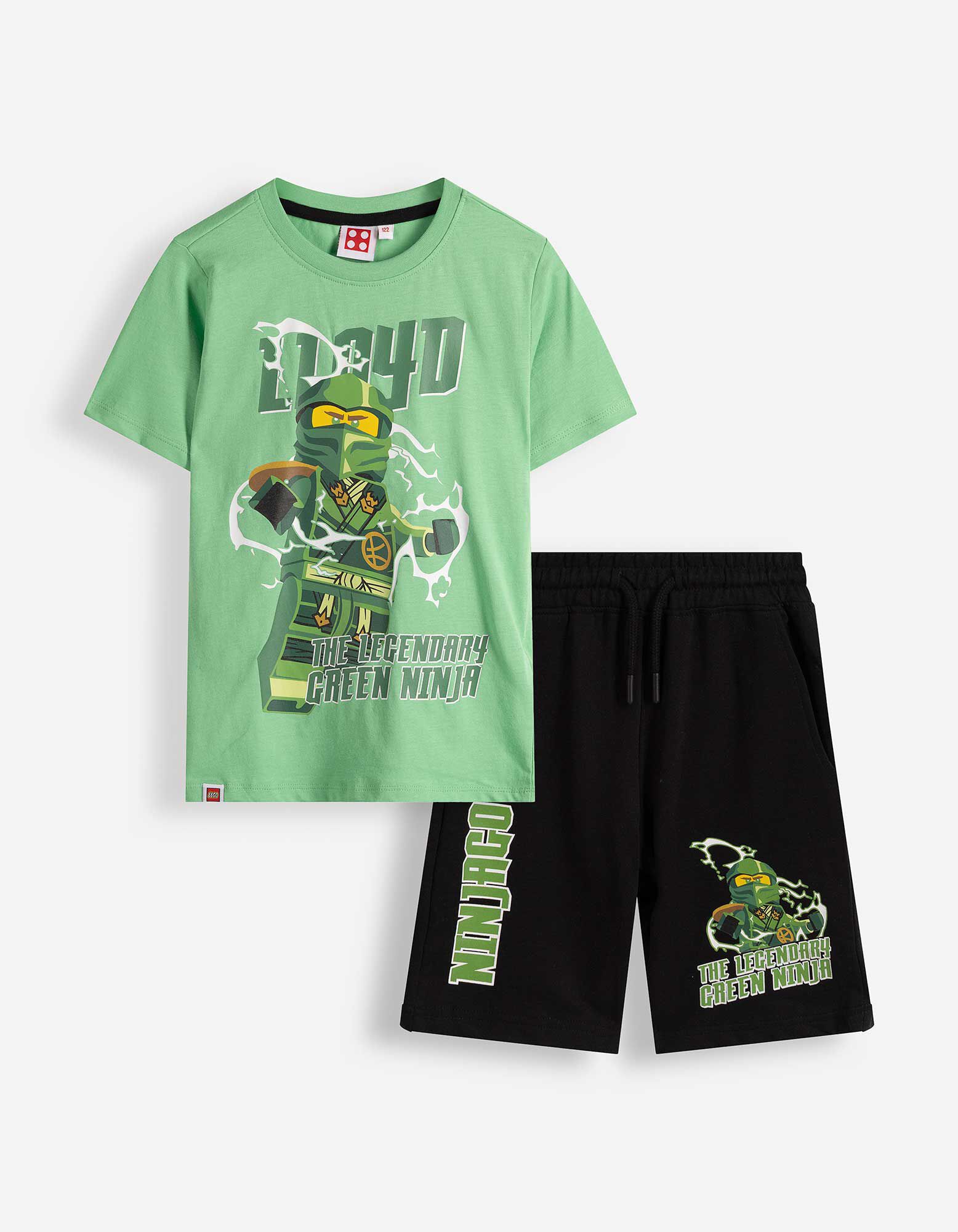 Souprava trička a kalhot - Ninjago - Tyrkysov&aacute;