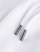 Cipzáros melegítőfelső - Egyszínű - feher