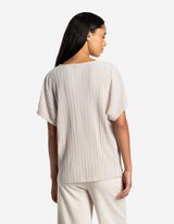 T-shirt - Plisy - bez