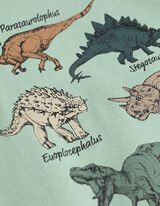 Maglia a manica lunga - Dinosauro - verde