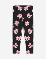 Legging - Print all-over - donkergrijs