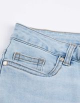 Caprihose - einfarbig - hellblau