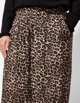 Culotte - Leopardenmuster - beige