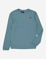 Herren Langarmshirt - Labelpatch