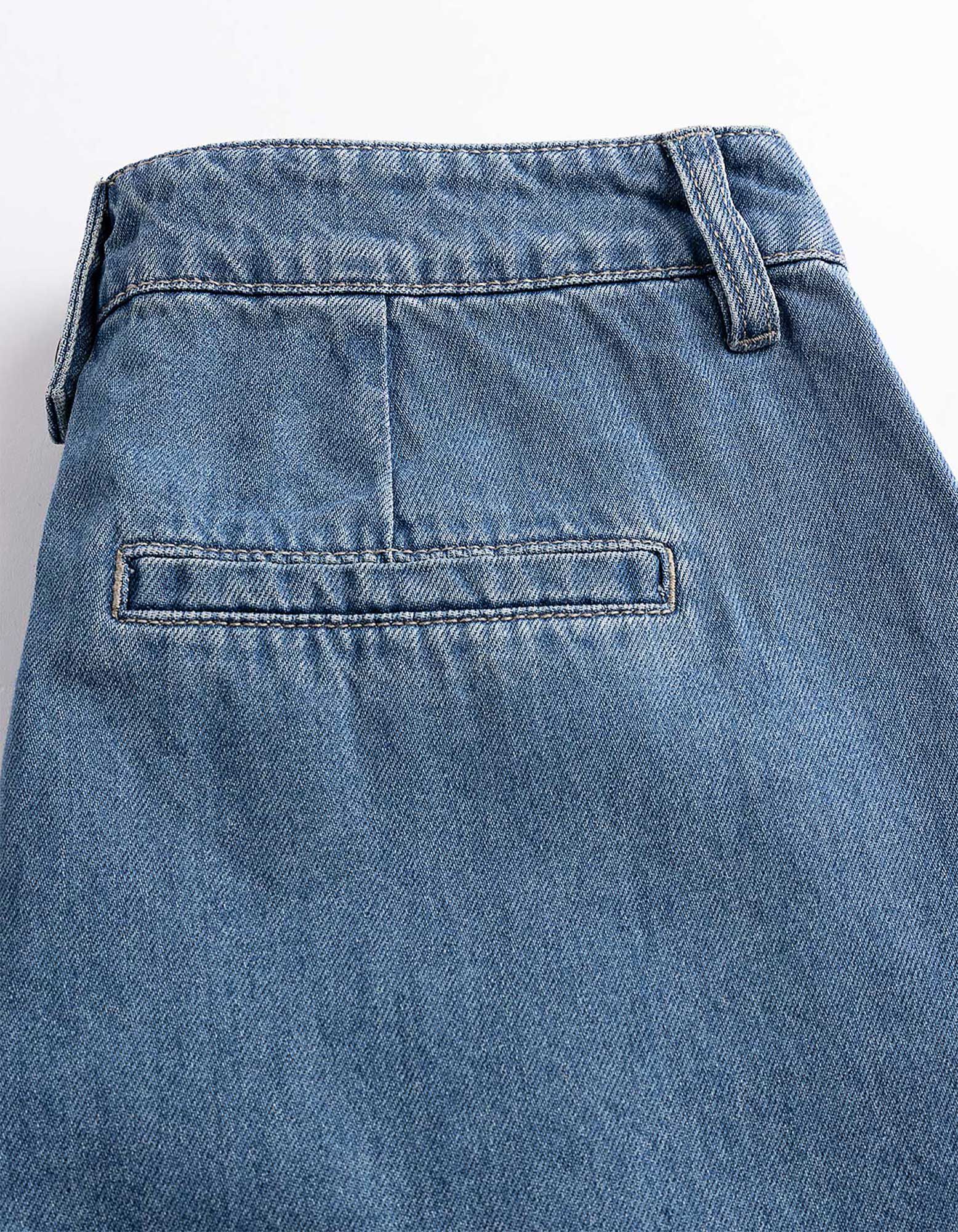 Culotte - Wide Fit - blau
