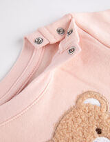 Dukserica - Print - roze