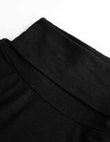 Marškinėliai ilgomis rankovėmis - LENZING™ ECOVERO™ - juodas