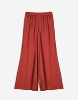 Kilote pantalone - LENZING&trade; ECOVERO&trade; - tamno-crvena