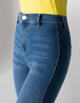 Teksaretuusid - Skinny Fit - sinine