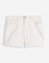 Shorts - Twill - wei&szlig;