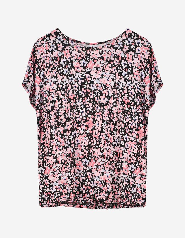T-Shirt - Kordel - schwarz