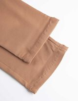 Kelnės - Viskozės mi&scaron;inys - smelio spalvos